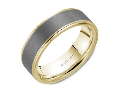 18K Rose Gold Tension-Bar Engagement Ring Mounting