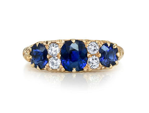 18K Rose Gold Tension-Bar Engagement Ring Mounting