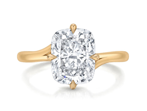 Vintage-Inspired Diamond "Gabby" Wedding Band