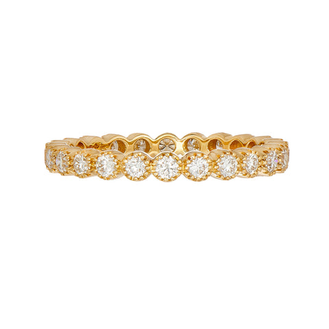 18K Rose Gold Tension-Bar Engagement Ring Mounting