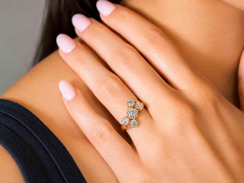 Antique Victorian Era Diamond Ring (circa 1890's)