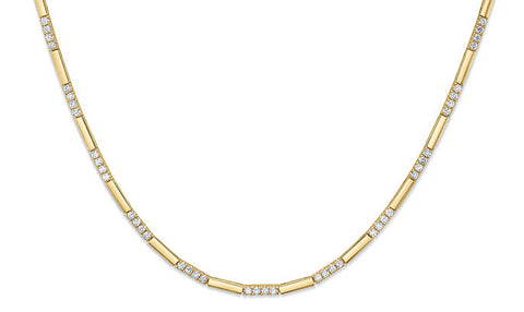 18K Rose Gold Tension-Bar Engagement Ring Mounting